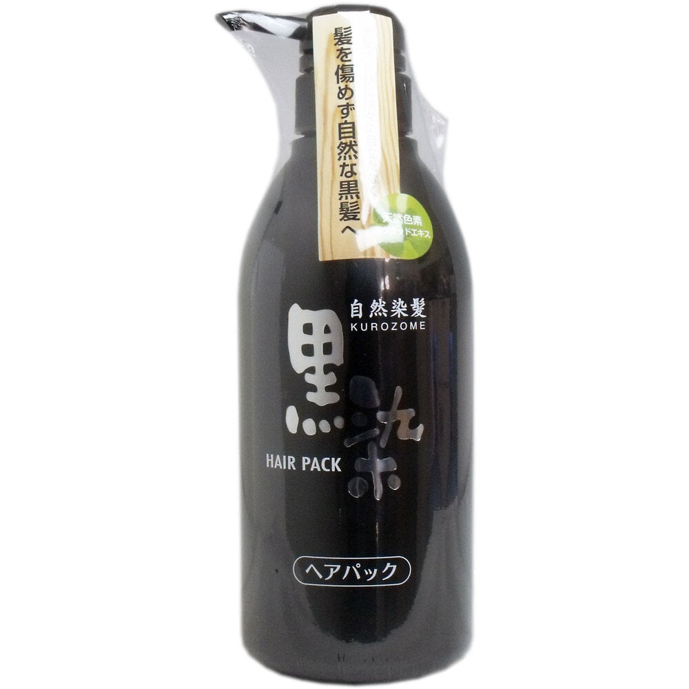 Black dye hair pack 500mL 1 piece