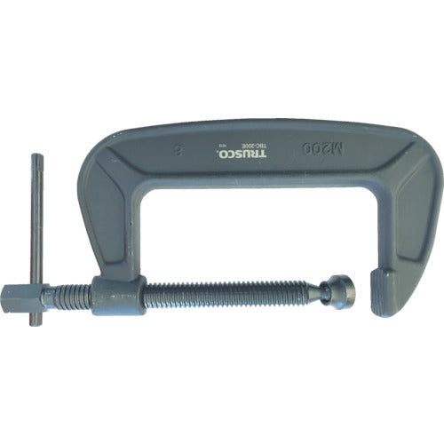 TRUSCO C-clamp (Bahco type) 200mm TBC-200E 1 piece