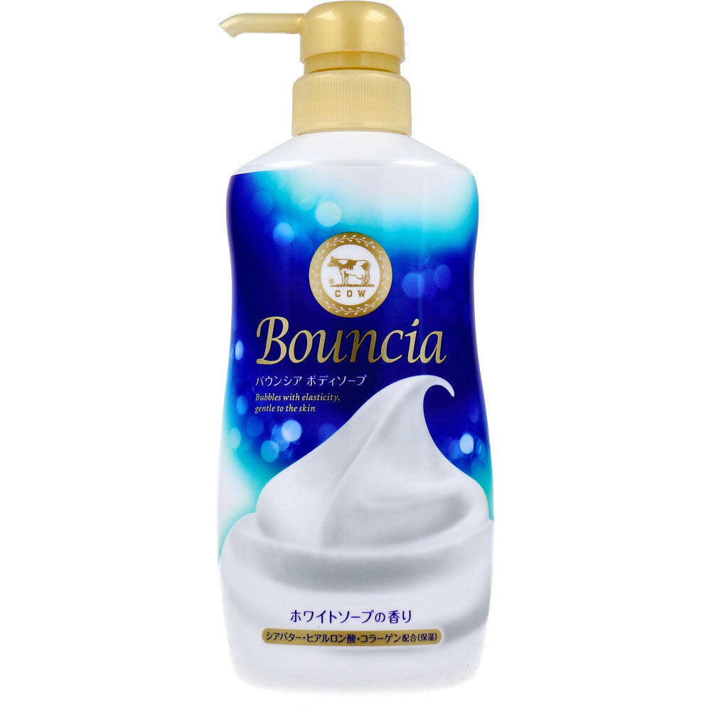 [메이커 결품] 바운시아 바디 비누 화이트 비누의 향기 펌프 첨부 480mL 1개