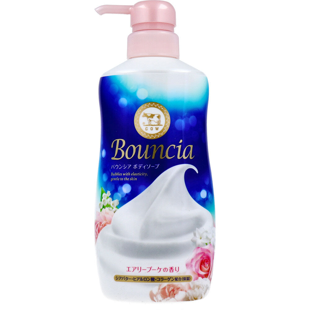 [메이커 결품] 바운시아 바디 소프 에어리 부케의 향기 펌프 첨부 480mL 1개