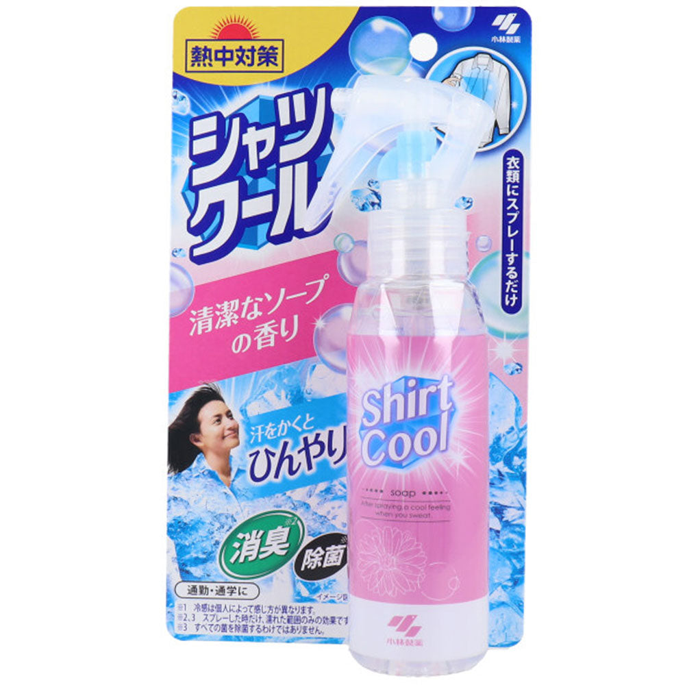 [シーズン終売]熱中対策 シャツクール 清潔なフローラルソープの香り 100mL 1 個