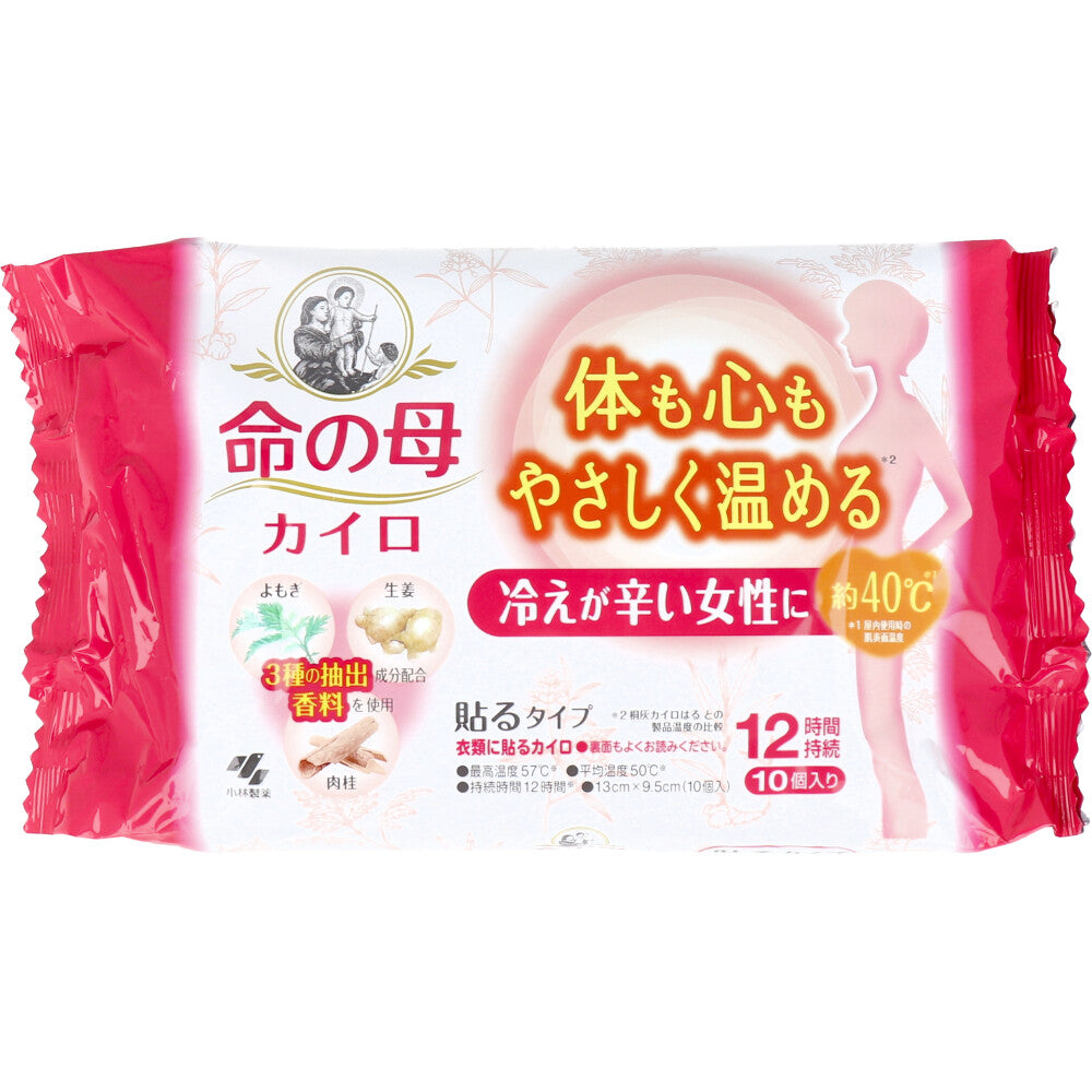 Inochi no Haha Kairo, Stick-on type, 12 hours, 10 pieces, 1 piece