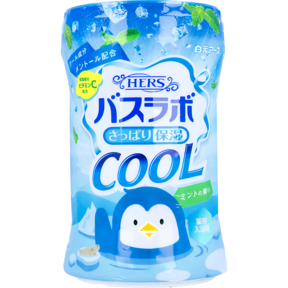 HERSバスラボクール 薬用入浴剤 ミントの香り 500g 1 個