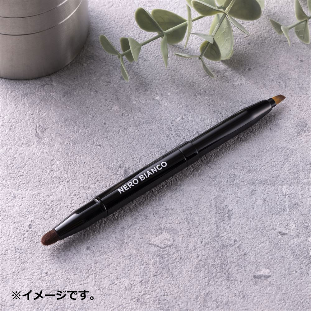 NERO BIANCO(ネロビアンコ) 2wayアイメイクブラシ KQ-3505 1 個
