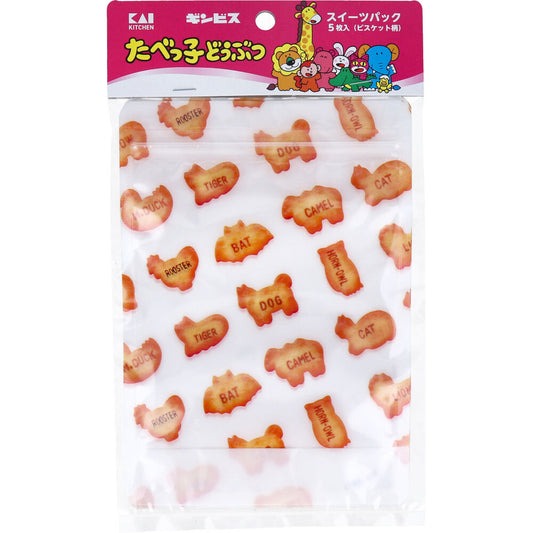 【아울렛】 스위트 팩 타베코 도부츠 (비스킷) 5장입 1개