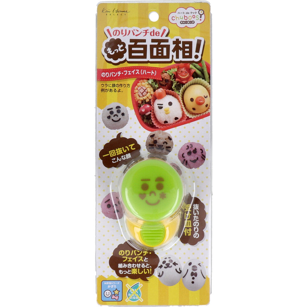 츄 보즈 노리 펀치 페이스 (하트) FG-5171 1 개