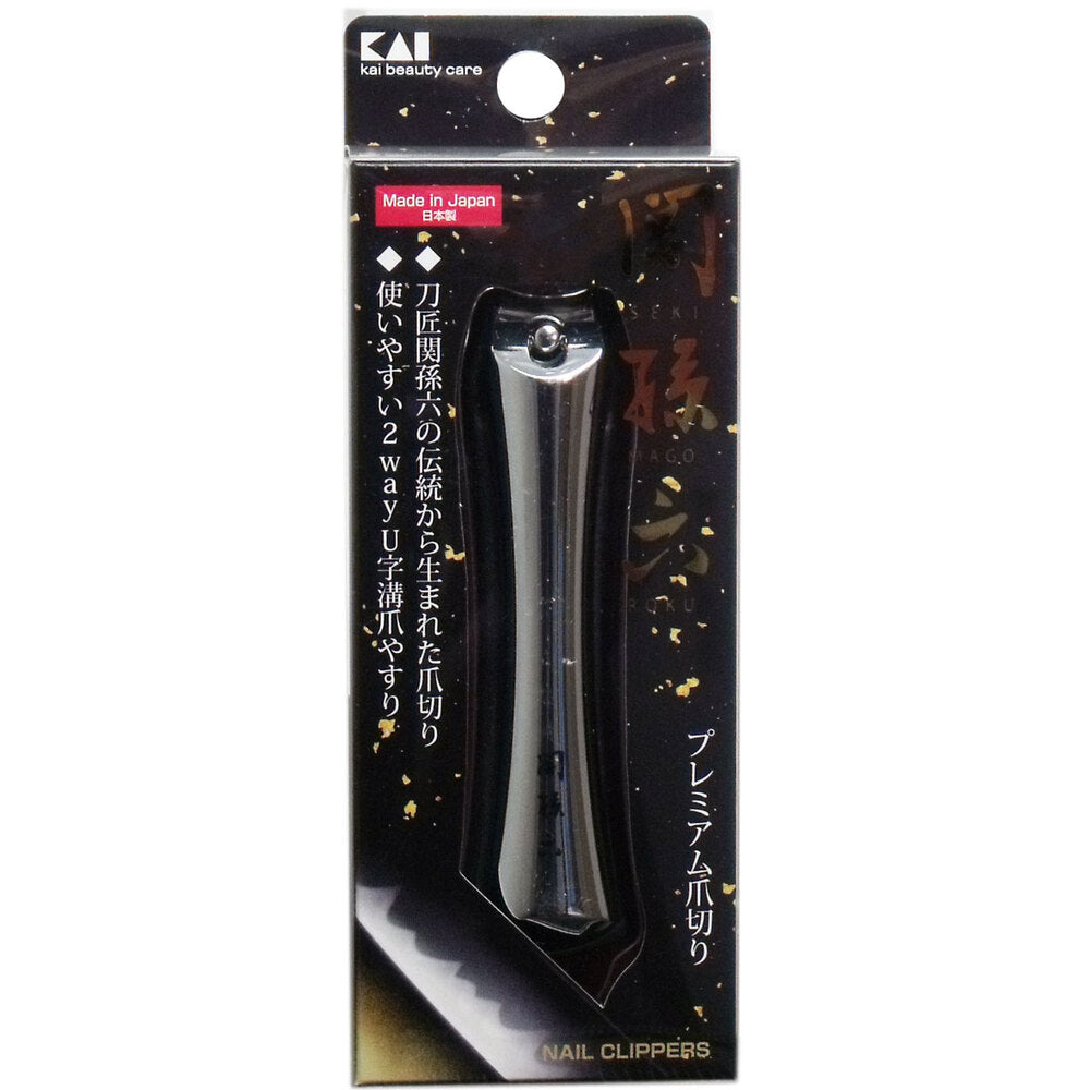 [メーカー欠品]関孫六 プレミアム爪切り タイプ102 HC-3502 1 個