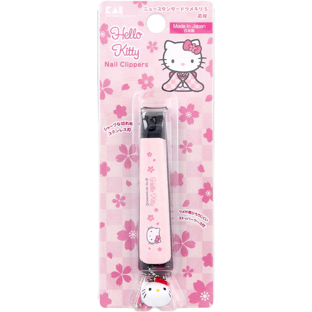 ハローキティ 和風ニュースタンダードツメキリ S 花桜 KK-2536 1個入 1 個