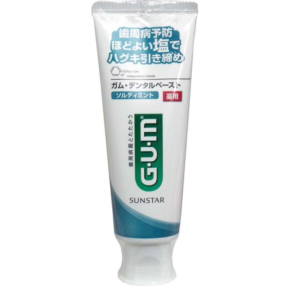 GUM 껌 치과 페이스트 소르티민트 약용 스탠딩 150g 1개