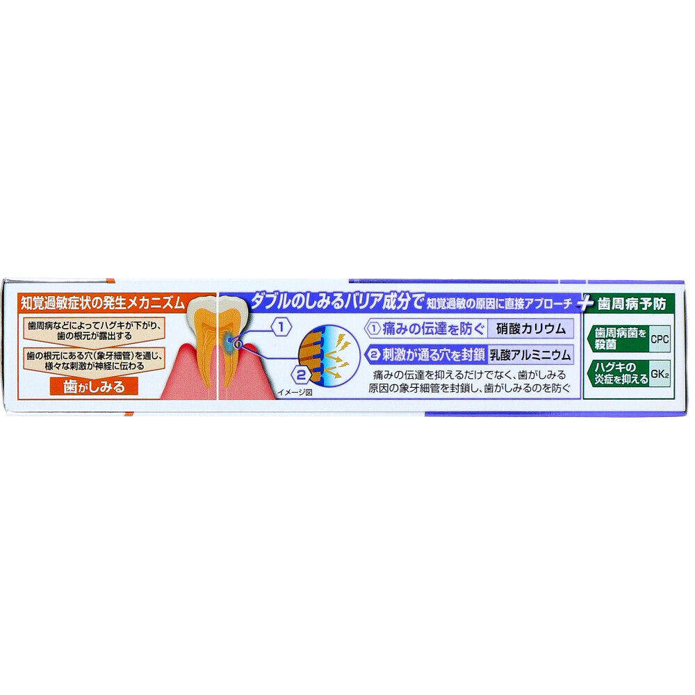 【アウトレット】GUM ガム・知覚過敏ラボ デンタルペースト 薬用ハミガキ リフレッシュシトラス 90g 1 個