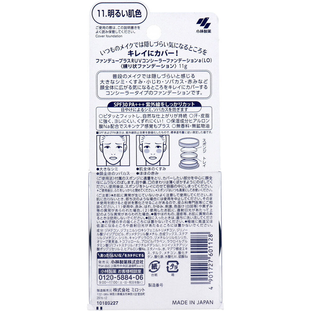 팬듀 플러스 R UV 컨실러 파운데이션 11.밝은 피부색 1개