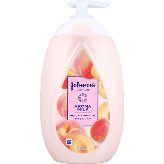 존슨 바디 케어 래스팅 모이스처 아로마 밀크 복숭아와 살구 향기 ​​500mL 1개