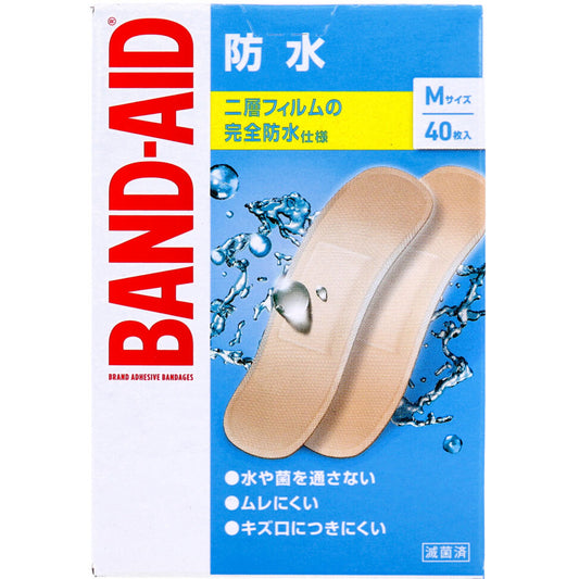 バンドエイド 防水 Mサイズ 40枚入 1 個