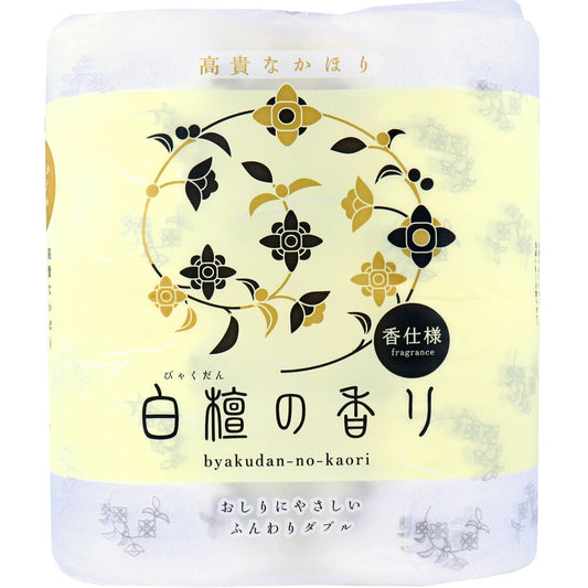 시코쿠 특지 화장지 백조의 향기 더블 30m×4 롤 1개