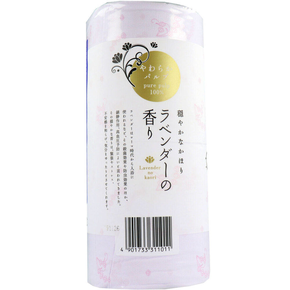 시코쿠 특지 화장지 라벤더 향기 더블 30m×4 롤 1개