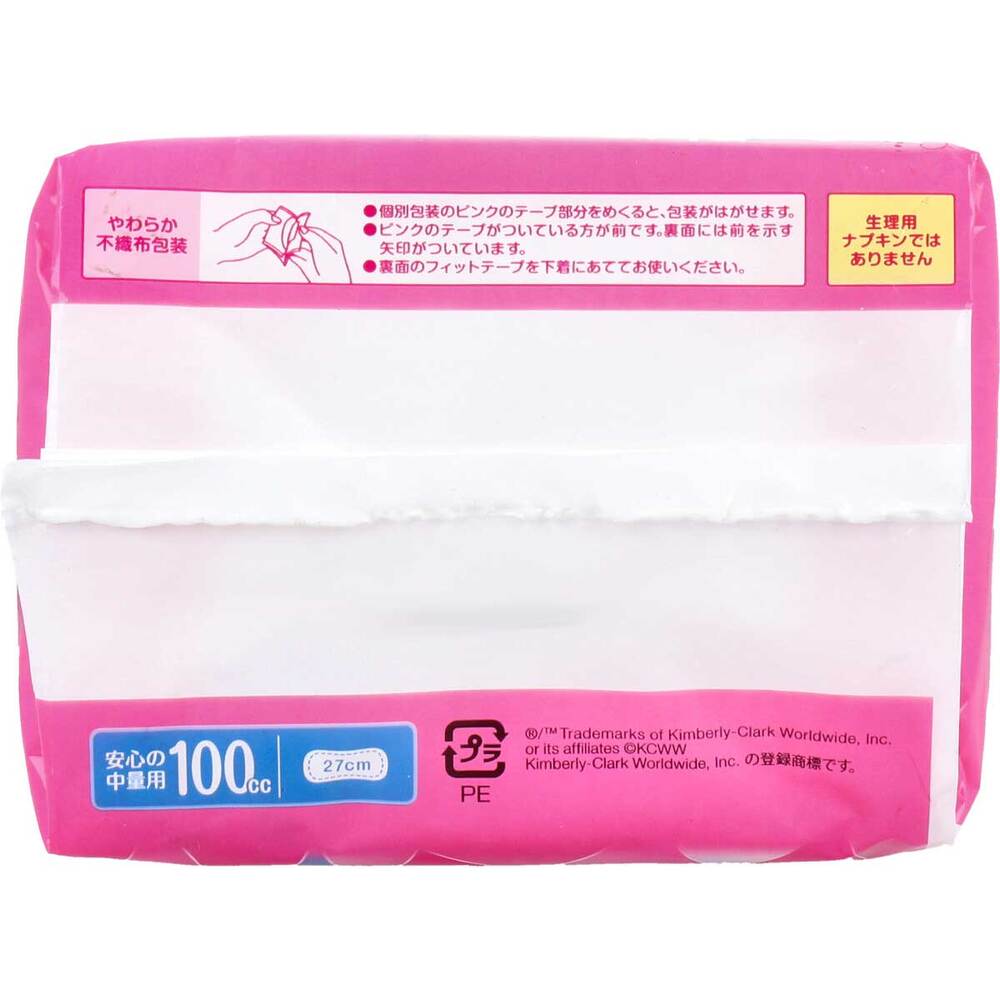 ポイズ さらさら素肌 吸水ナプキン 安心の中量用100cc 12枚入 1 個