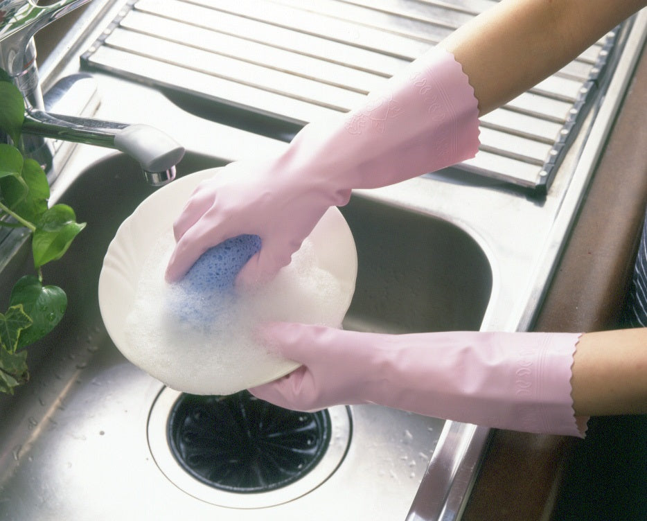 ナイスハンド ソフティ 中厚手 Mサイズ ピンク 2双パック 1 個