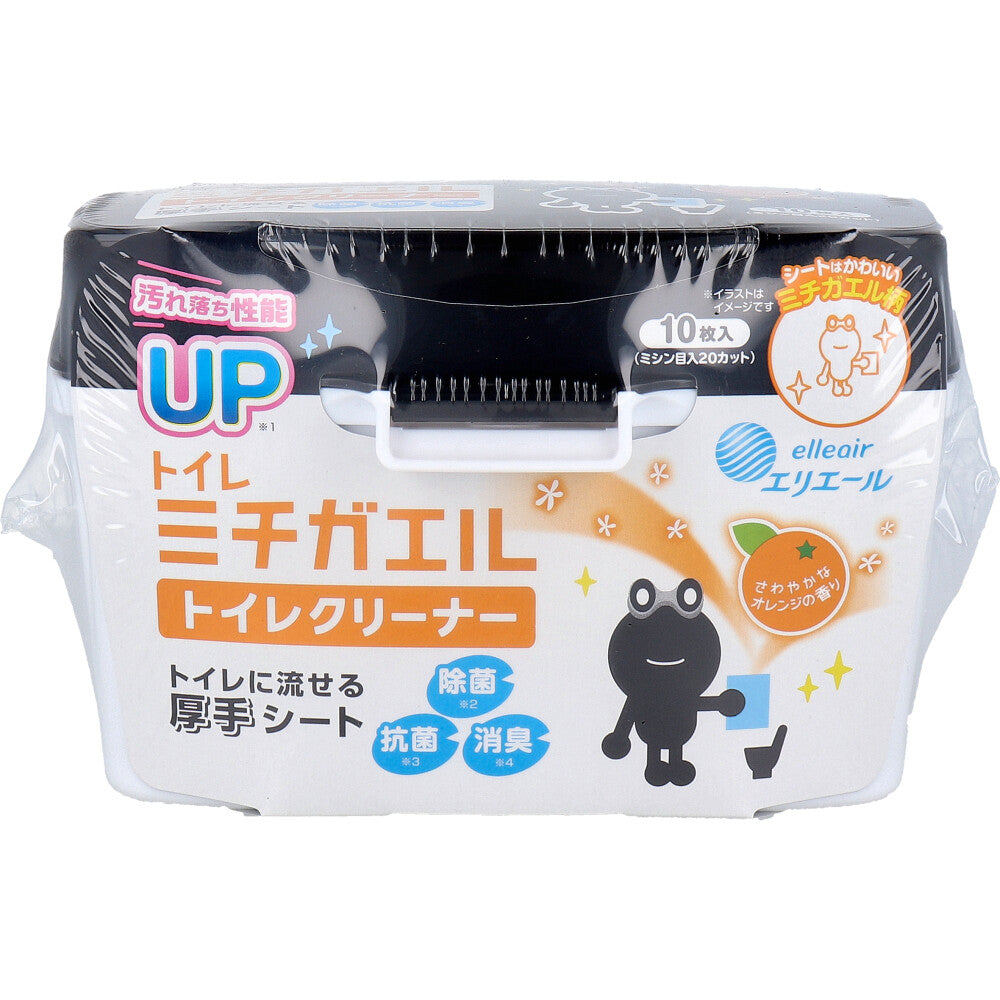 エリエール ミチガエルトイレクリーナー 本体 10枚入 1 個
