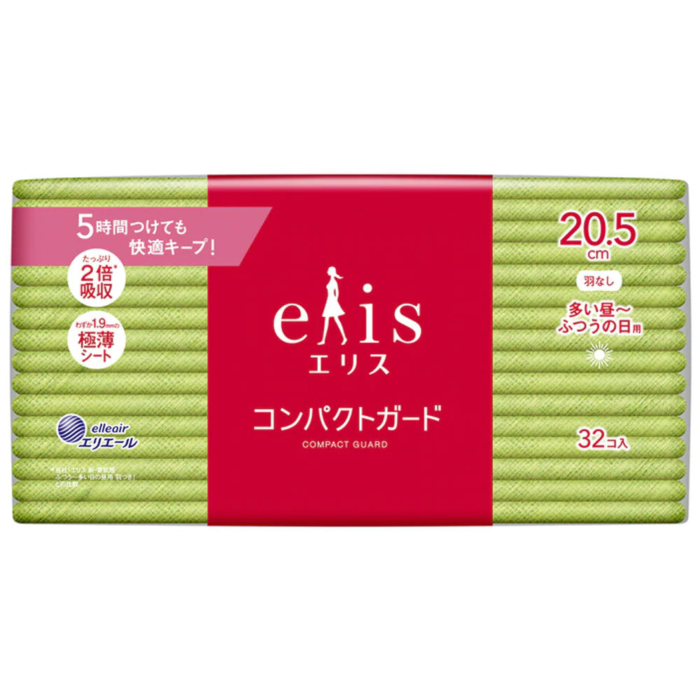 [Special offer until September 26th] Eris Compact Guard Heavy Days - For normal days, no wings, 20.5cm, 32 pieces, 1 piece