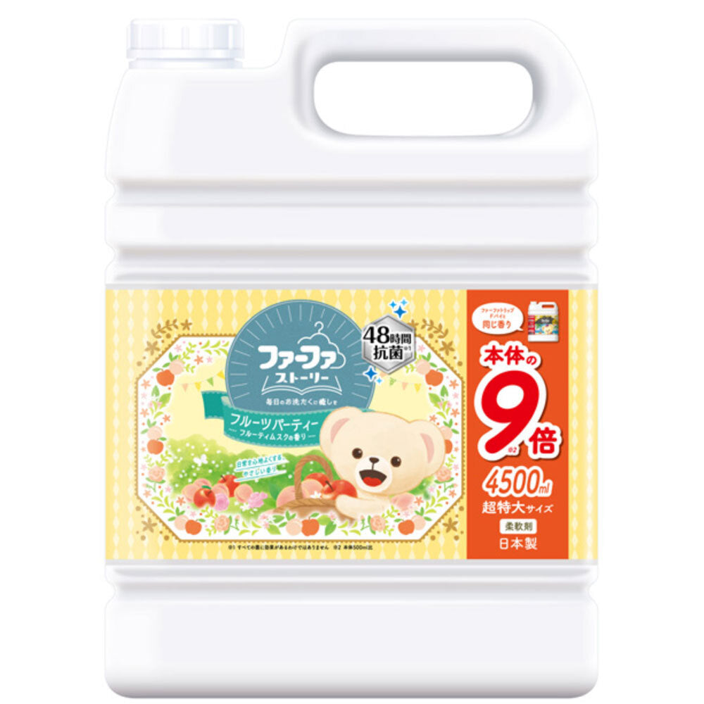 파파 스토리 유연제 과일 파티 프루팀스크 향기 리필용 4500mL 1개