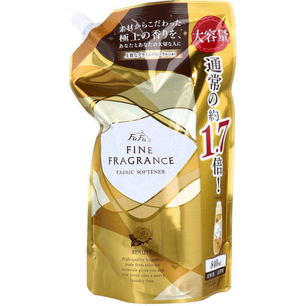 [シーズン終売]ファーファ ファインフレグランス ボーテ プライムフローラルの香り 柔軟剤 詰替用 840mL×2個 1 個