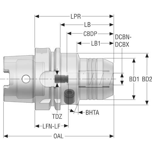 Seco Touring HSK HSKA63-HCR20-080 1 piece