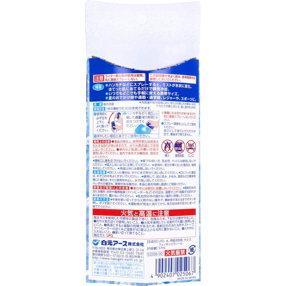 Icenon Instant Ice Spray 57mL 1 piece