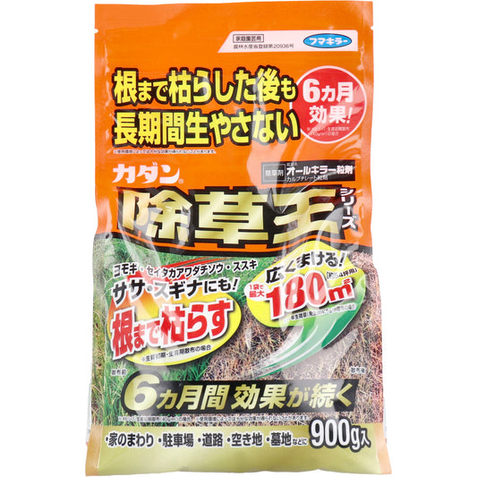 【아울렛】【농약】카단 제초왕 올킬러 과립제 900g 1개