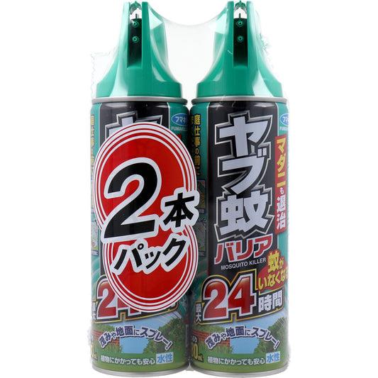 Fumakilla Aedes Mosquito Barrier 24 Hours 480mL x 2 Pack 1 pc