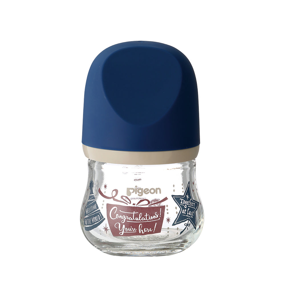 【アウトレット】ピジョン 母乳実感 哺乳びん my Precious 耐熱ガラス製 ギフト 80mL 1 個