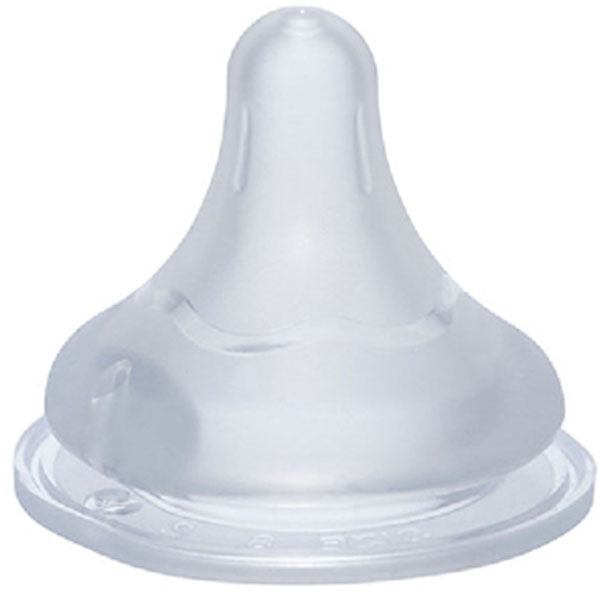 ピジョン 母乳実感乳首 1ヵ月頃から Sサイズ 丸穴 2個入 1 個