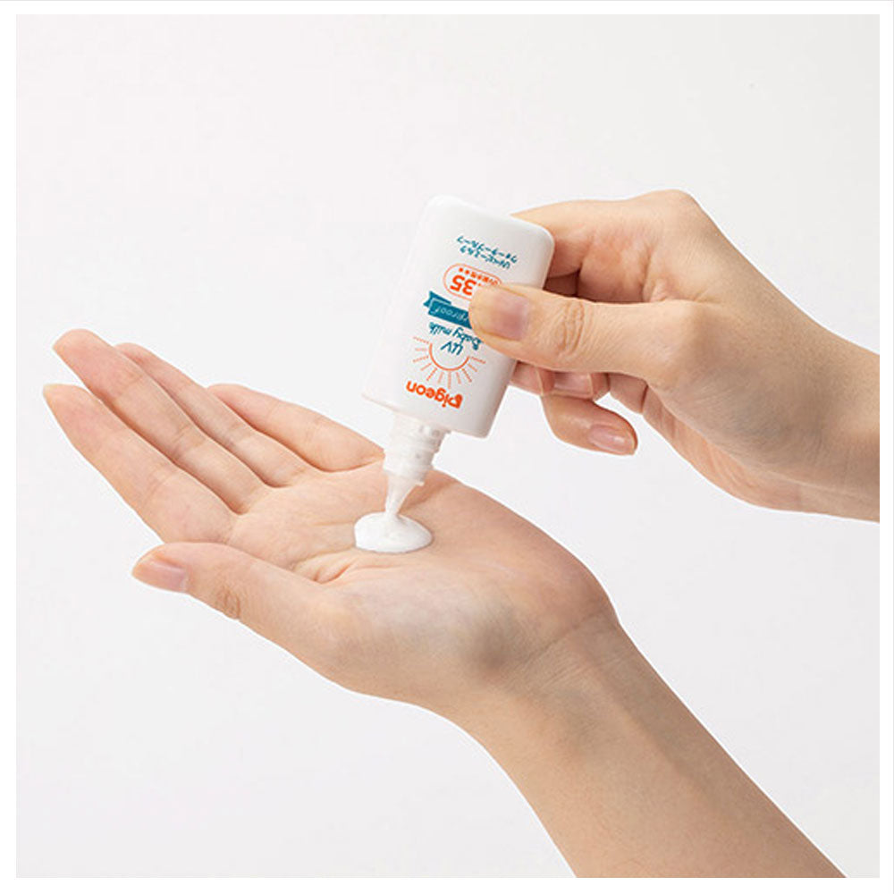 ピジョン UVベビーミルク ウォータープルーフ SPF35 PA+++ 30g 1 個