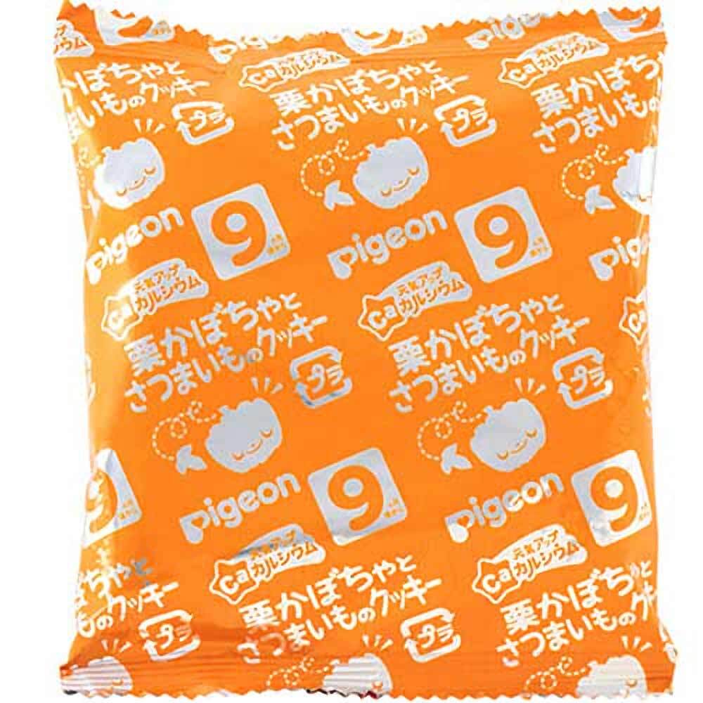 ※ピジョン ベビーおやつ 元気アップカルシウム 栗かぼちゃとさつまいものクッキー 25g×2袋入 1 個