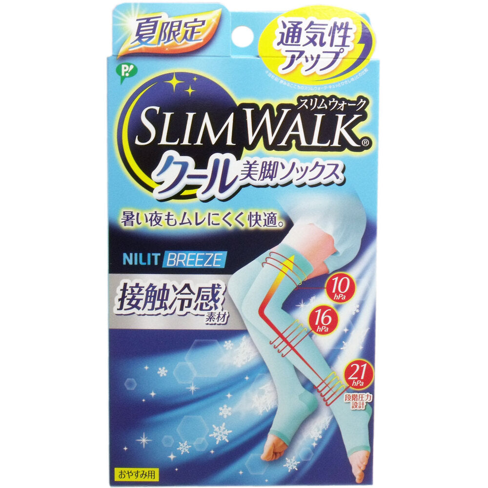 [シーズン終売]スリムウォーク クール美脚ソックス おやすみ用ロングタイプ M-Lサイズ 1 個