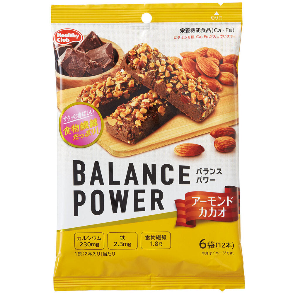 ※밸런스 파워 아몬드 카카오 맛 가방 입 6봉(12개)입 1개