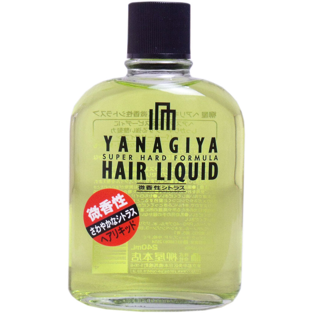 [メーカー欠品]柳屋 ヘアリキッド <微香性シトラス> 240mL 1 個