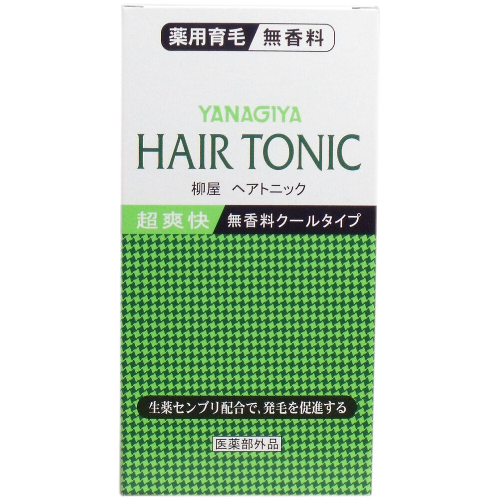 [メーカー欠品]柳屋 ヘアトニック 薬用育毛 <無香料クールタイプ> 240mL 1 個