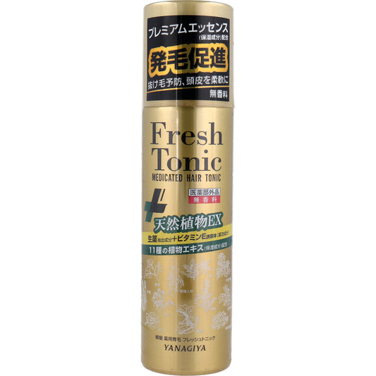 柳屋 薬用育毛 フレッシュトニック プレミアムエッセンス 無香料 190g 1 個