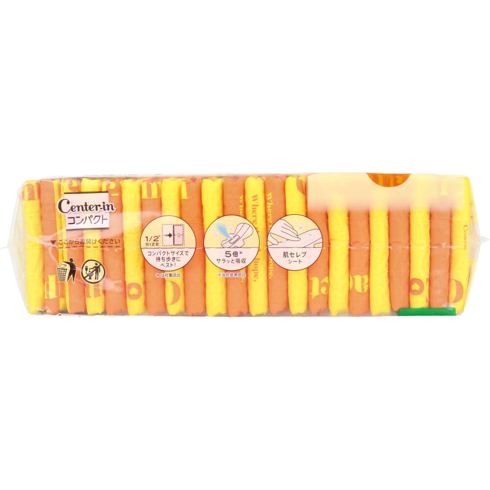 소피 센터 인 컴팩트 많은 낮 - 보통의 일용 슬림 날개 달린 무향료 22 개입 1 개