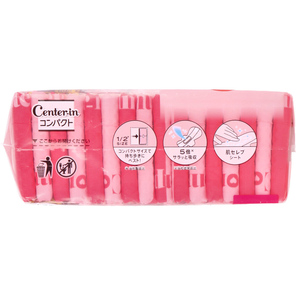 ソフィ センターイン コンパクト1／2 特に多い昼用 スリム ハネつき 無香料 16個入 1 個
