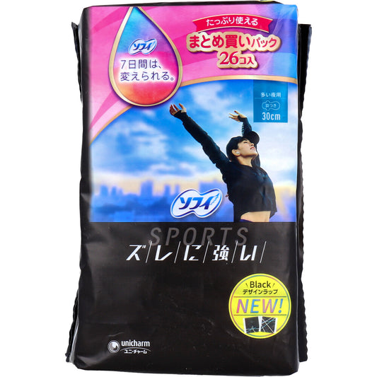 소피 SPORTS 많은 밤용 깃털 30cm 26개입 1개