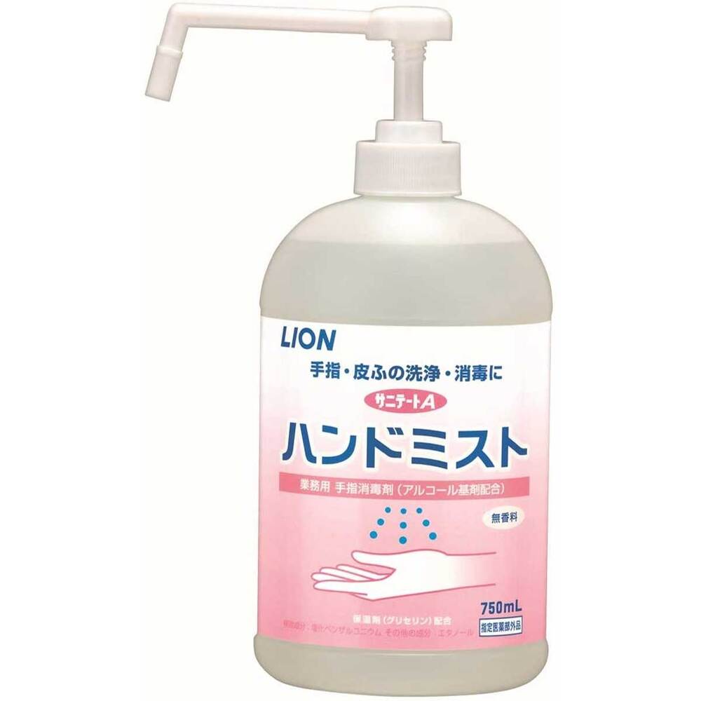 業務用 手指消毒剤 サニテートA ハンドミスト 本体 750mL 1 個