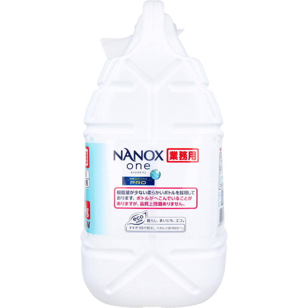 業務用 NANOX one(ナノックスワン) 高濃度コンプリートジェル PRO 4kg 1 個