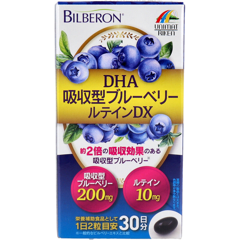 ※[10月24日まで特価]DHA吸収型ブルーベリールテインDX 60粒 1 個