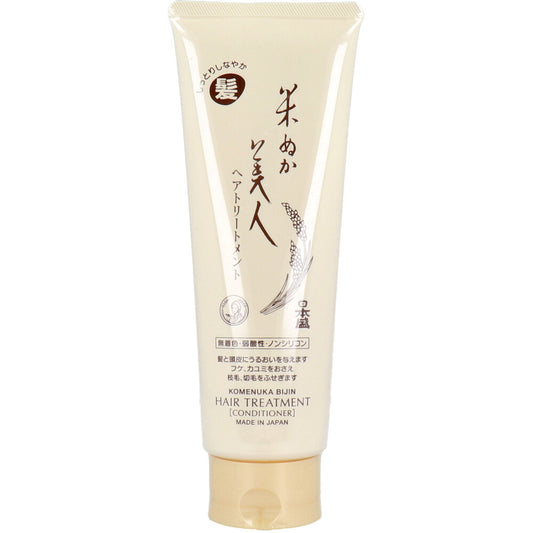 일본 모리 쌀 누카 미인 헤어 트리트먼트 220g 1 개