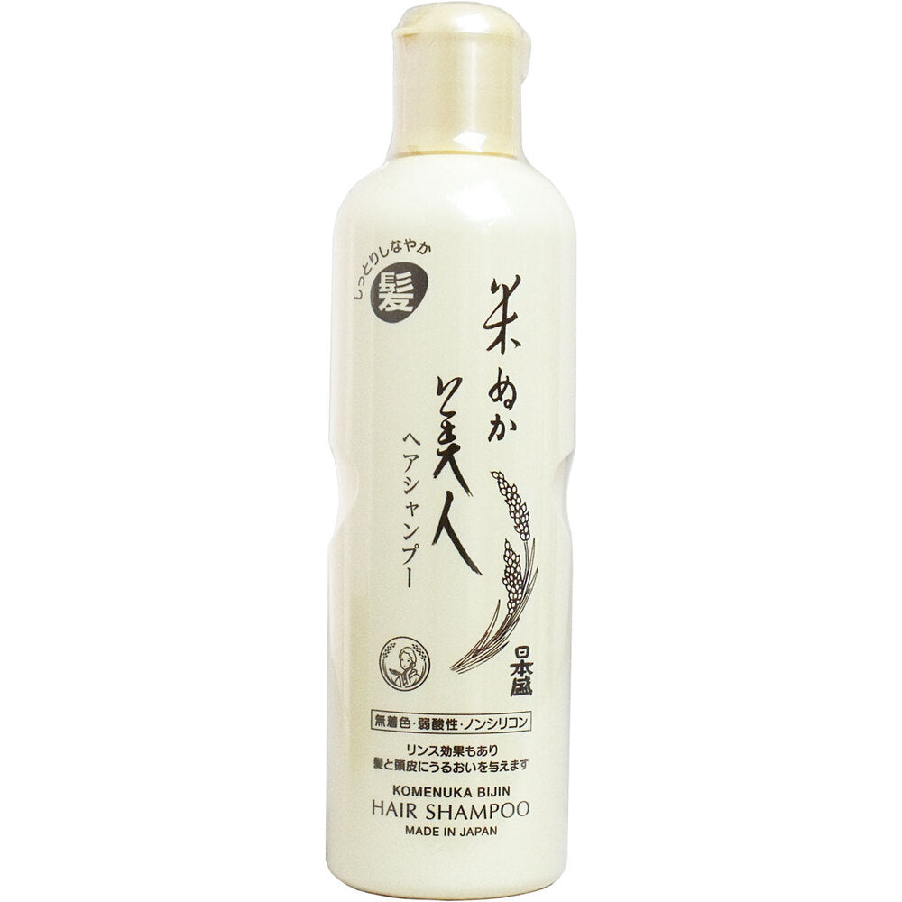 日本盛 米ぬか美人 ヘアシャンプー 335mL 1 個