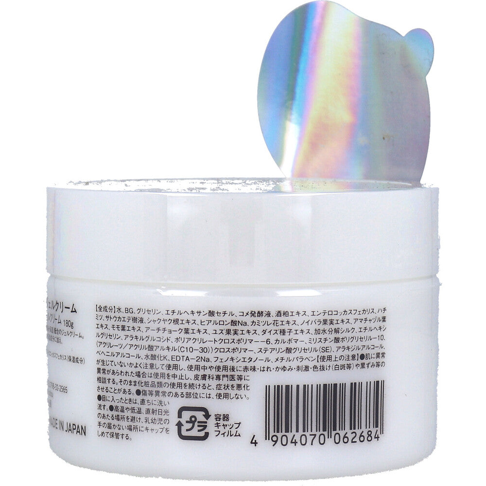 니혼모리 니혼슈의 라크 우루 젤 크림 180g 1개