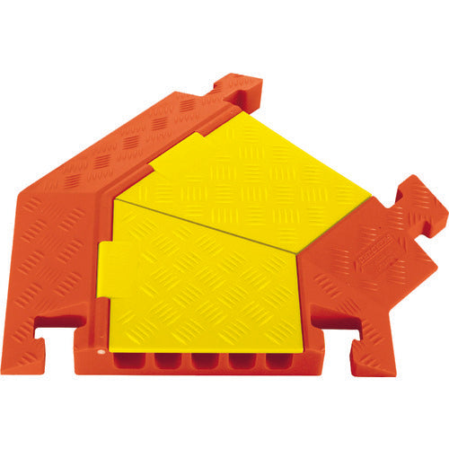 CHECKERS Linebacker Cable Protector, Heavy Duty, 5 Wires, Right Bent, CPT5X125-RY/O, 1 Piece