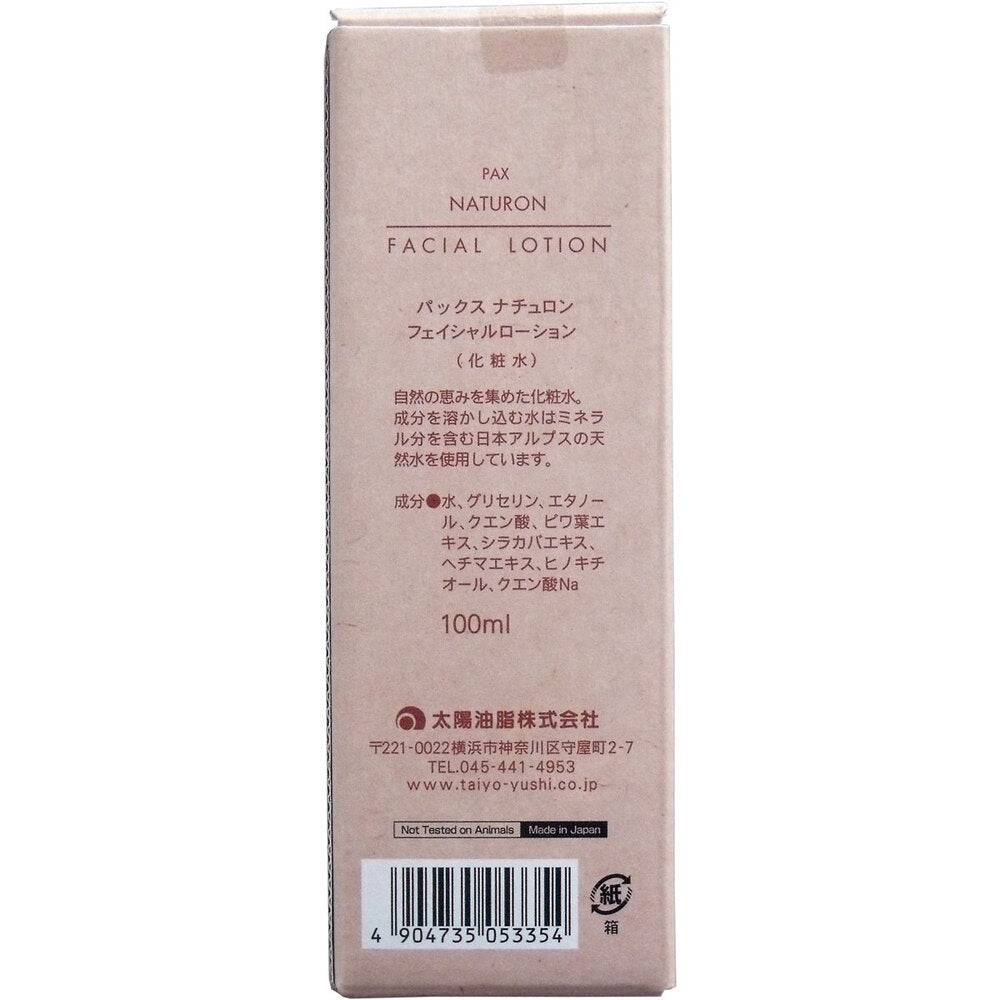 팩스 내추론 페이셜 로션 100mL 1개