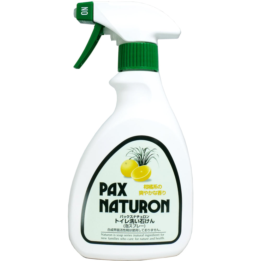 Pax Naturon Toilet Cleaning Soap Foam Spray 400mL 1 piece